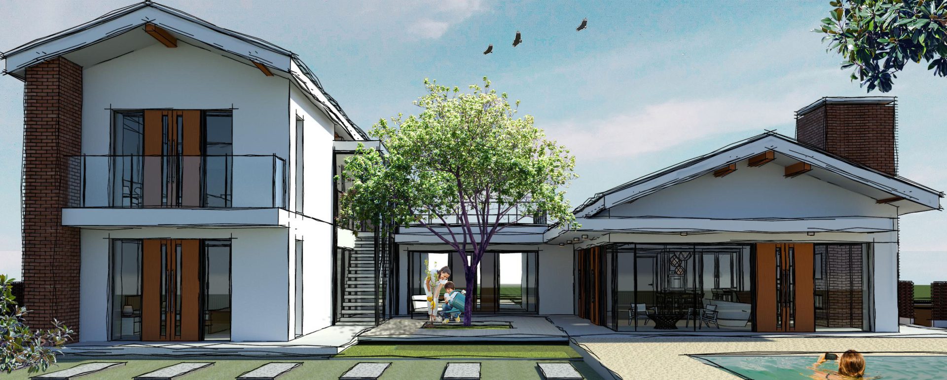 00_CourtyardHouse 3a mw